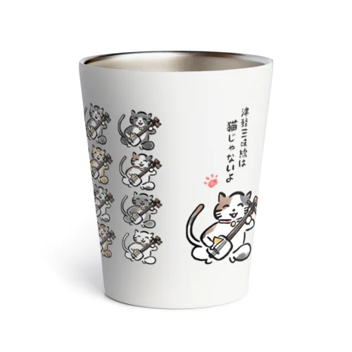 つがねこ＆猫背会 Thermo Tumbler