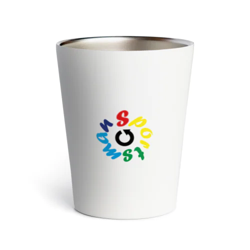 んまつーポス 逆さlogo Thermo Tumbler