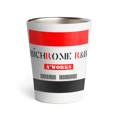 BICHROME RED&BLK サーモタンブラー