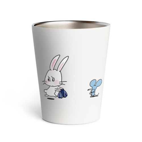 ウサギとネズ Thermo Tumbler