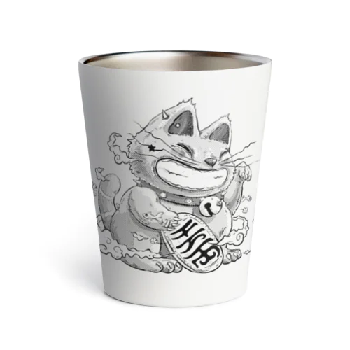 招き猫 Thermo Tumbler