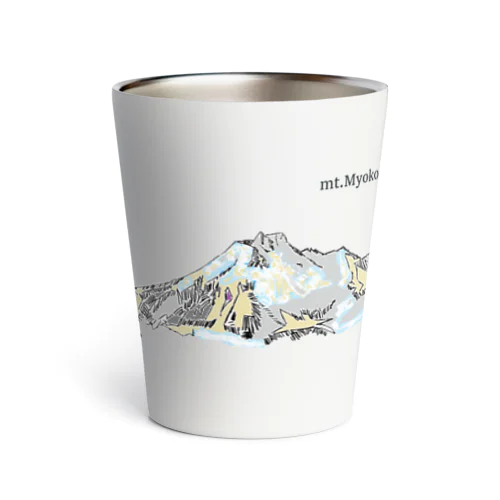 雪色かがやく妙高山 Thermo Tumbler