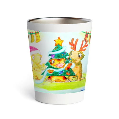 ミカド3きょーだい　クリスマス Thermo Tumbler