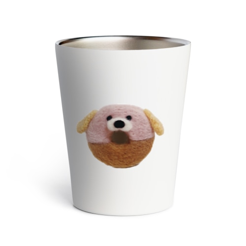 いぬドーナツ strawberry Thermo Tumbler
