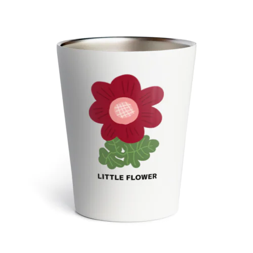 LITTLE FLOWER(RED) Thermo Tumbler