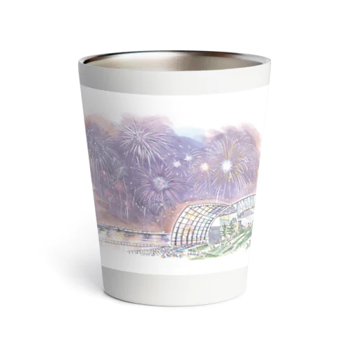 いわきひとまち百景　小名浜花火大会 Thermo Tumbler