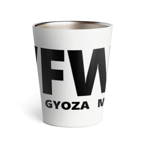 WFWF. GYOZA MABUTA Thermo Tumbler