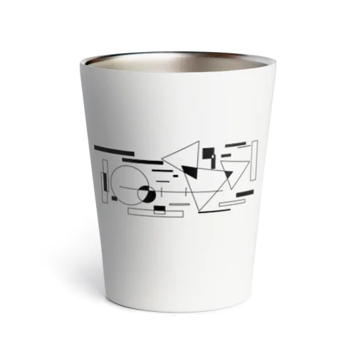 シンプル図形 Thermo Tumbler