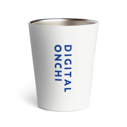 DIGITAL ONCHI BLUE（縦） Thermo Tumbler