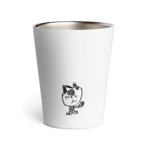 「ん」ねこ Thermo Tumbler