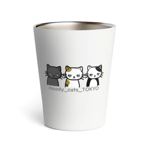 moody_cats_TOKYO Thermo Tumbler