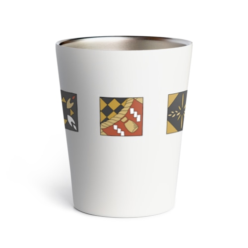 和ノタイル【狐】 Thermo Tumbler