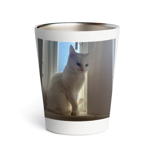 しろねこまる Thermo Tumbler