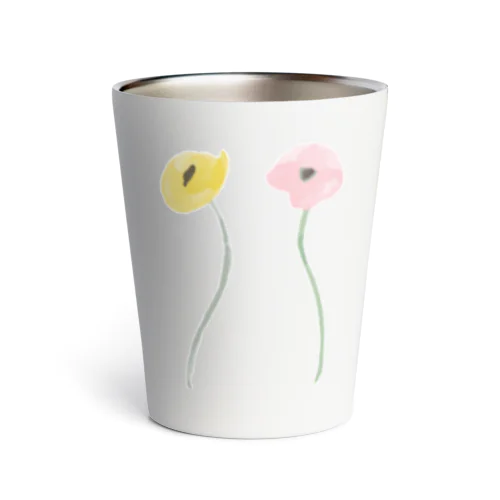 spring flowers 2 Thermo Tumbler