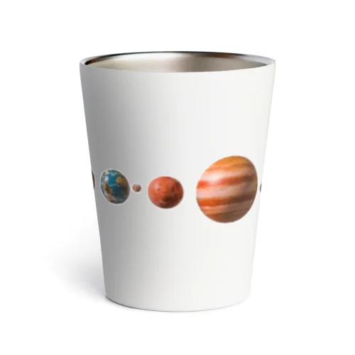 壮大な宇宙！太陽系惑星シリーズ Thermo Tumbler