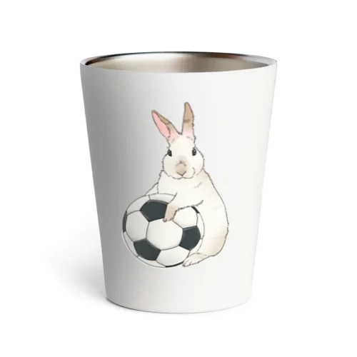 むぎウサッカー Thermo Tumbler