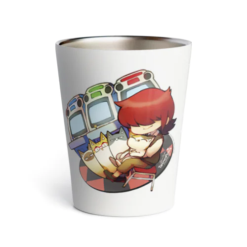 ゲーセン猫（GAMECENTER TECNOPOLIS Ver.） Thermo Tumbler