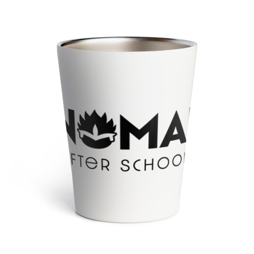 ひのまるの放課後（ロゴ黒） Thermo Tumbler