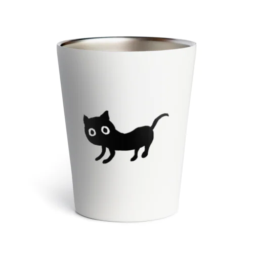 じーっとみ猫ちゃん Thermo Tumbler