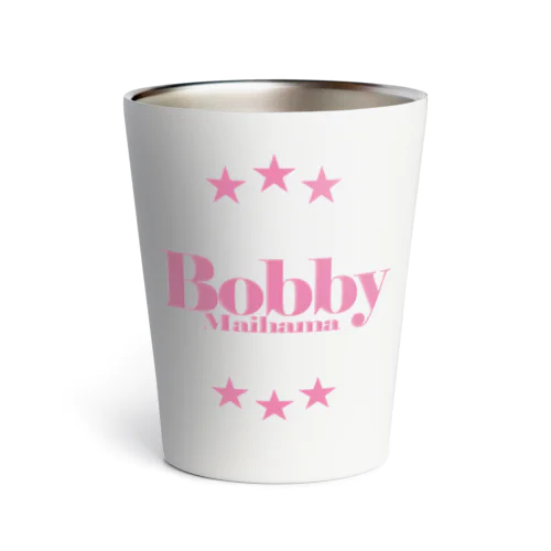 Bobby Maihamaのタンブラー（ピンク） サーモタンブラー