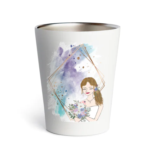 porter le bonheur💐 Thermo Tumbler