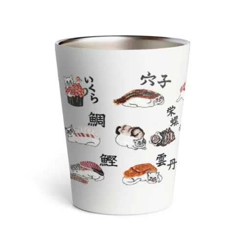 お寿司ねこ Thermo Tumbler