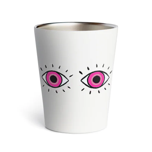 Your Eyes (pink) Thermo Tumbler