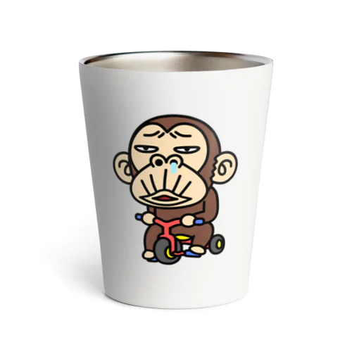 イラッとお猿さん　三輪車2 Thermo Tumbler