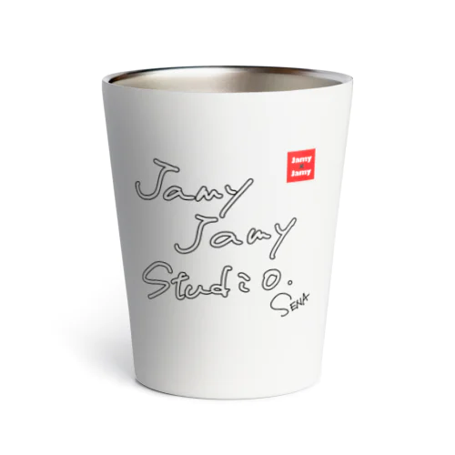 【おねだり価格1100】JamyJamyStudio公式ロゴアイテム Thermo Tumbler