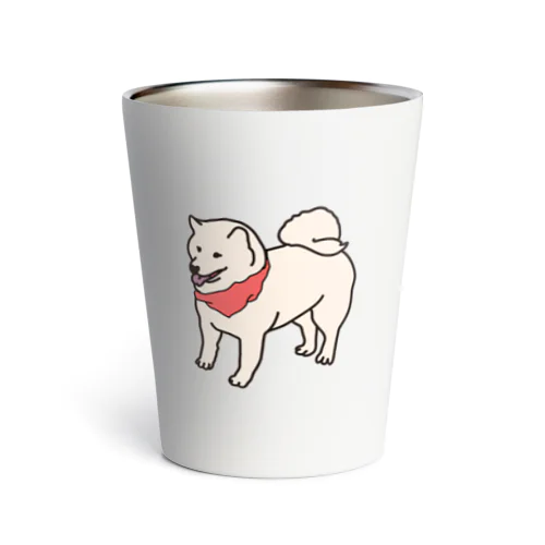 赤バンダナな犬 Thermo Tumbler