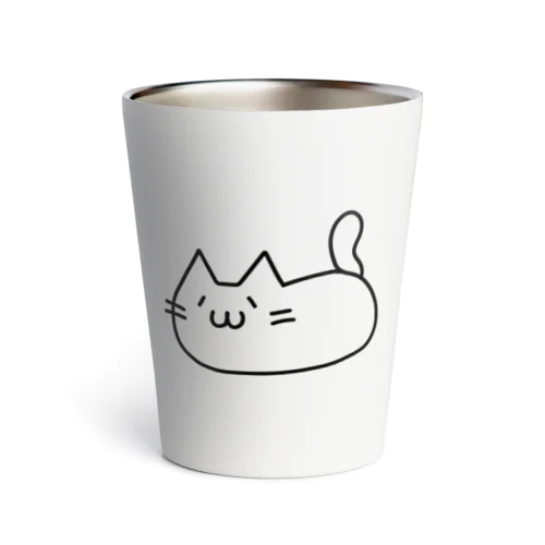 ゆるゆるねこちゃん Thermo Tumbler