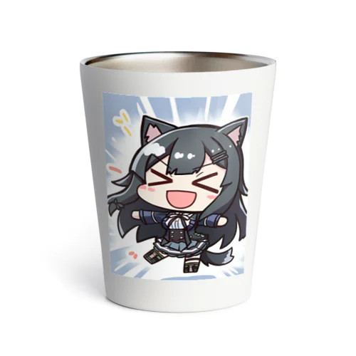 BIGSmile黒猫ちゃん Thermo Tumbler