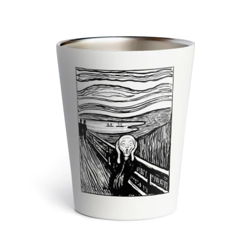 ムンク　叫び　Munch / The Scream リトグラフ　 Thermo Tumbler