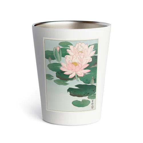 小原古邨　睡蓮　Ohara Koson / Water Lilies Thermo Tumbler