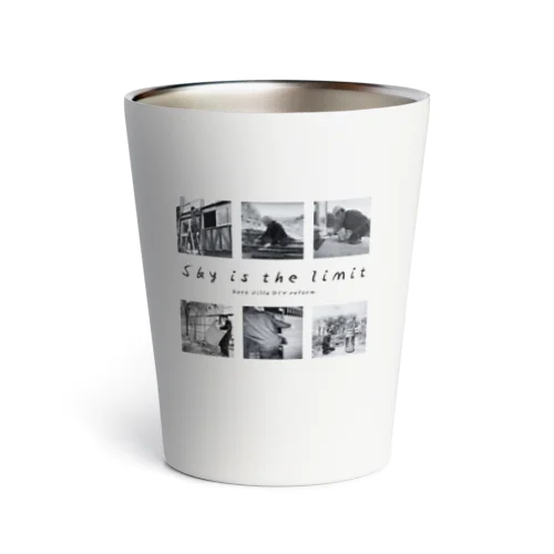 【公式グッズ2】ボロ別荘DIYリフォーム Sky is the limit ver. Thermo Tumbler