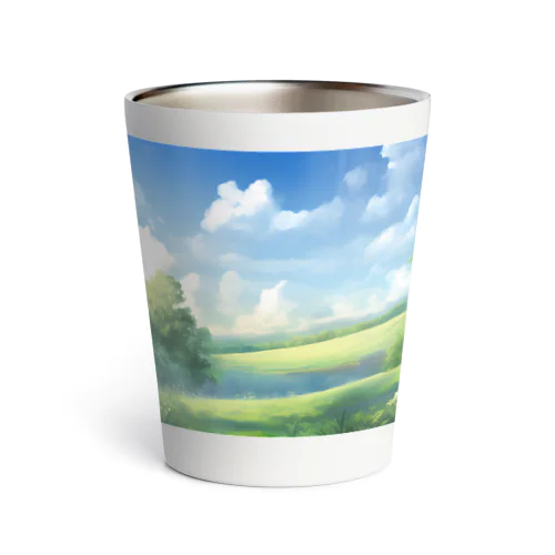 Invigorating Sky Thermo Tumbler