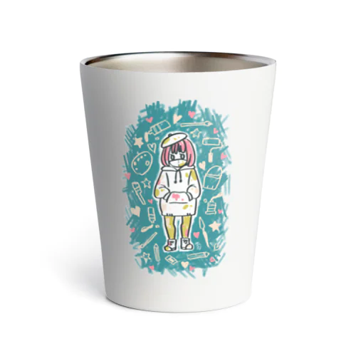 おえかきはたのしい Thermo Tumbler