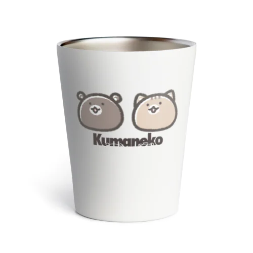 くまねこチャンネル　Kumanekoロゴ　シリーズVerⅡ Thermo Tumbler