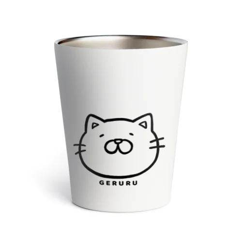 シンプルげるる(くろ) Thermo Tumbler