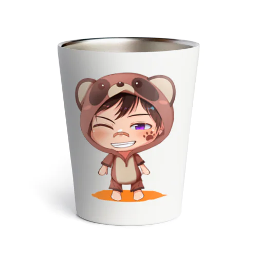 須戸コウ_着ぐるみミニキャラVer Thermo Tumbler