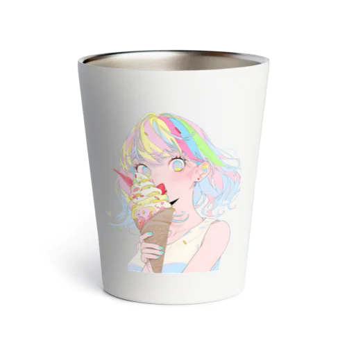 暑い夏はアイスだ002 Thermo Tumbler