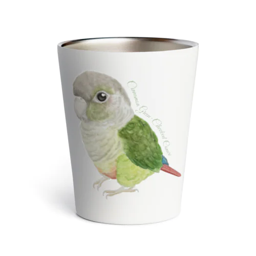 107 ウロコインコシナモン simple Thermo Tumbler