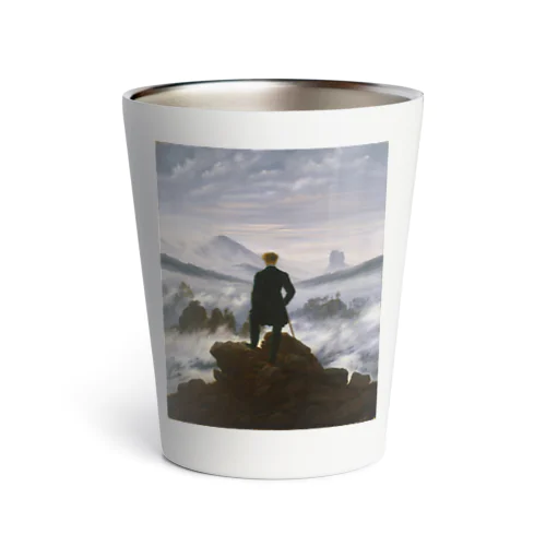 雲海の上の旅人 / Wanderer above the Sea of Fog Thermo Tumbler