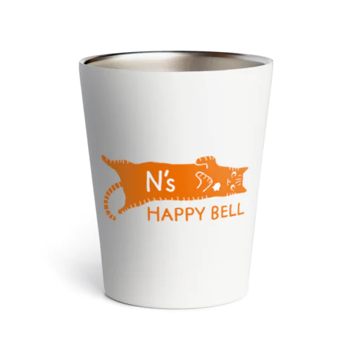 N's HAPPY BELL（ロゴ） サーモタンブラー