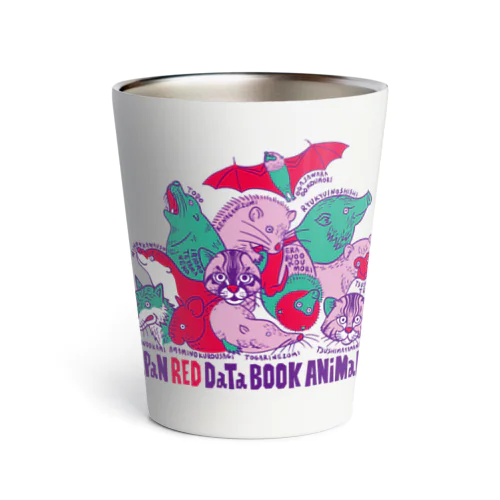 JAPAN RED DATA BOOK ANIMALS Thermo Tumbler