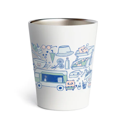 キッチンカーたぬき Thermo Tumbler