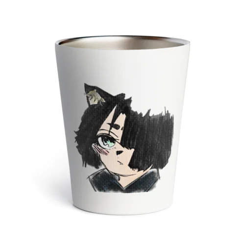 猫耳少女 Thermo Tumbler