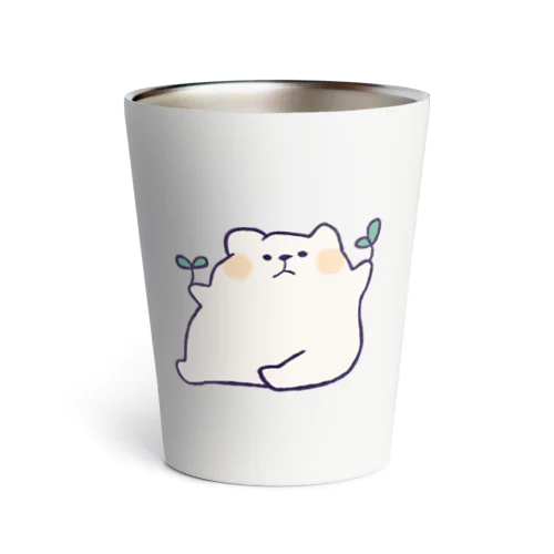 ふたばのまわたちゃん(シンプル) Thermo Tumbler