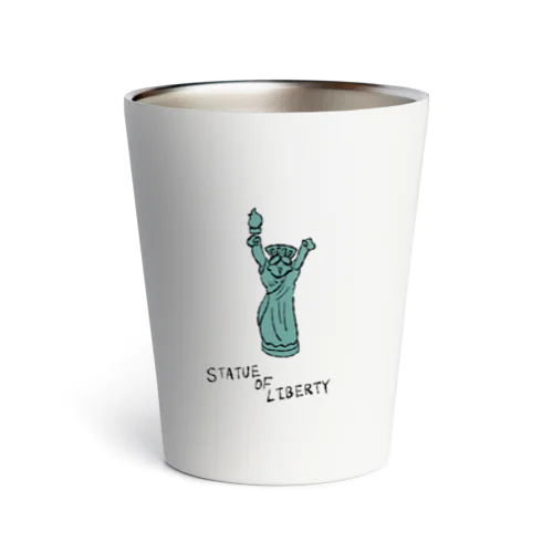 STATUE OF LIBERTY_透明 Thermo Tumbler