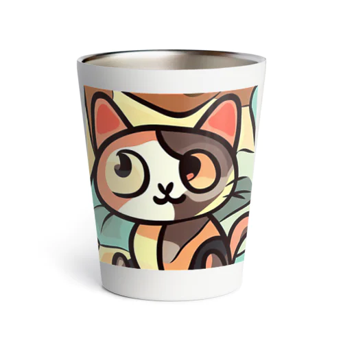 Mysterious Cat Thermo Tumbler